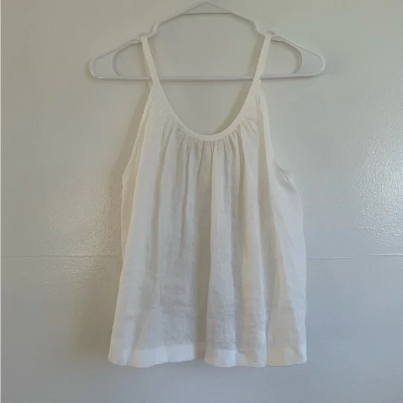 Doen Ivory Button-Down Tank Top - Picture 2 of 4